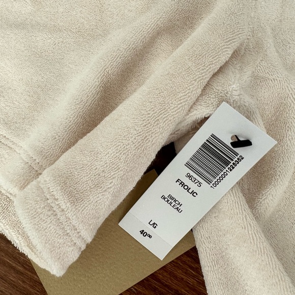 French terry oversized cropped t shirt - Picture 2 of 3